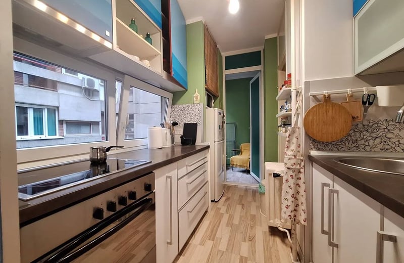 Vermietung einer gemütlichen möblierten 3-Zimmer-Wohnung, 67 m², Neu-Belgrad, Belgrad, Serbien